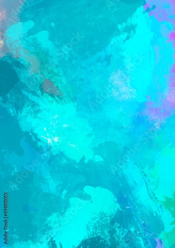 Abstract brush painting