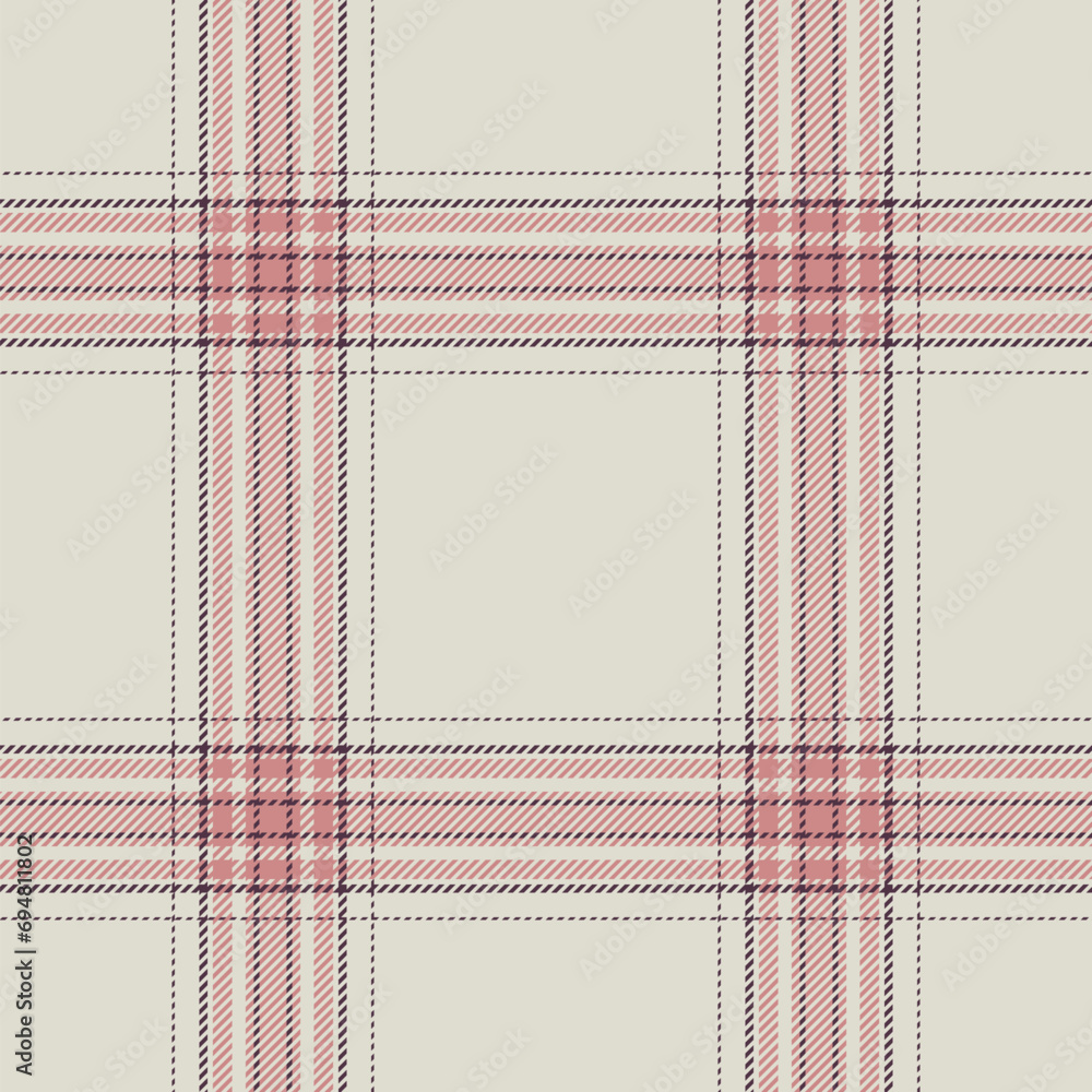 Plaid seamless pattern in pink. Check fabric texture. Vector textile print. Plaid seamless pattern in pink. Check fabric texture. Vector textile print.