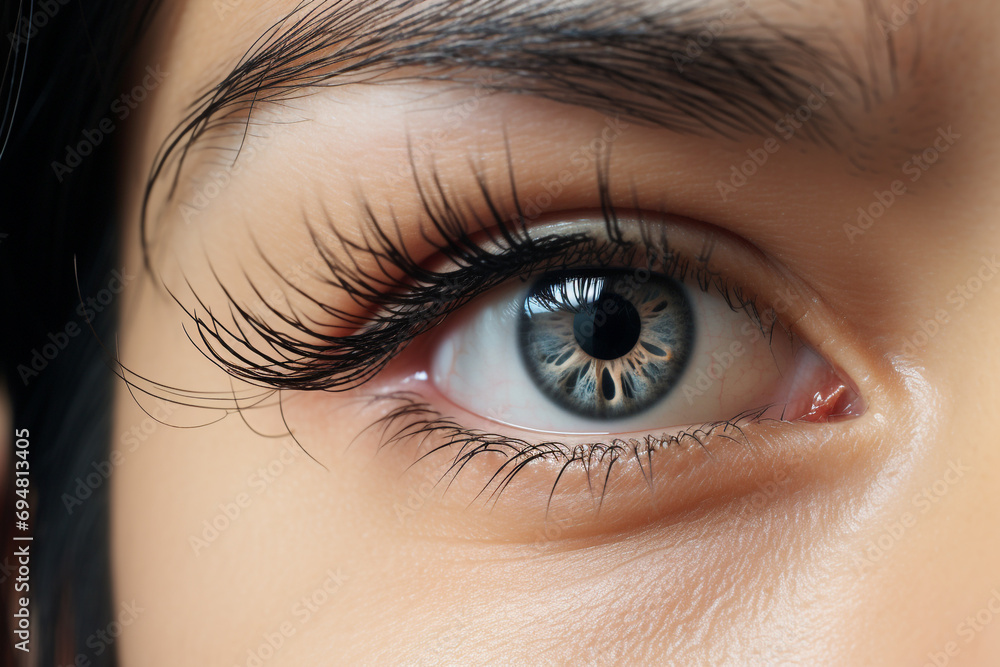 Obraz premium Closeup of beautiful woman eye