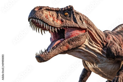 Tyrannosaurus rex Isolated On Transparent Background
