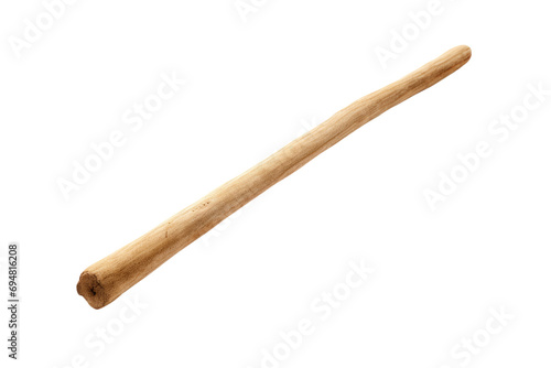 The Wooden Stick Isolated On Transparent Background