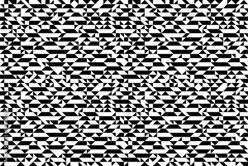 Chaotic abstract mosaic vec...