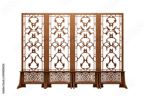 Room Divider Isolated On Transparent Background