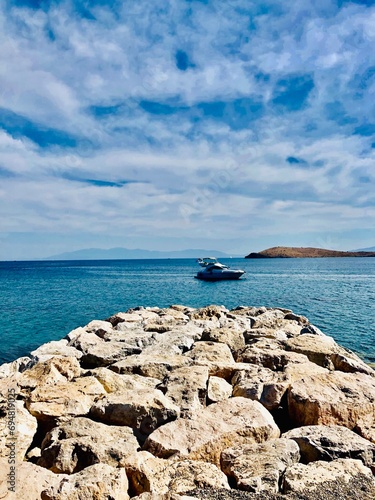 Boat at sea