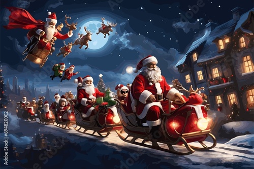 Santas Squad Epic - Festive Heroes Uniting for a Global Rescue Mission