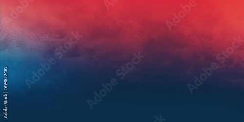 Red-Blue gradient background grainy noise texture photo