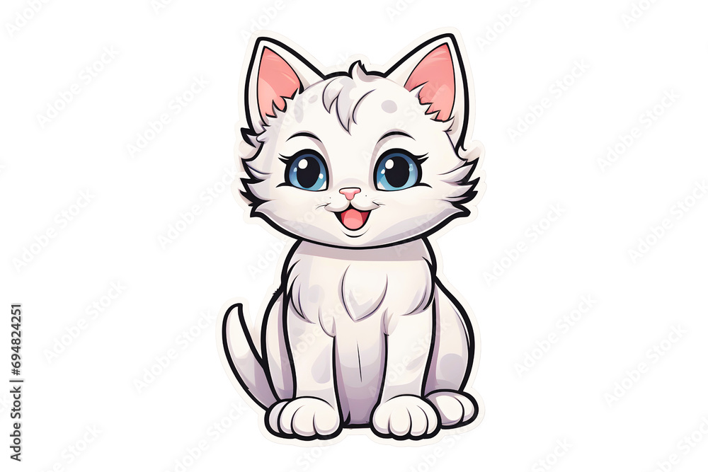 Happy Kitten (PNG 10800x7200)