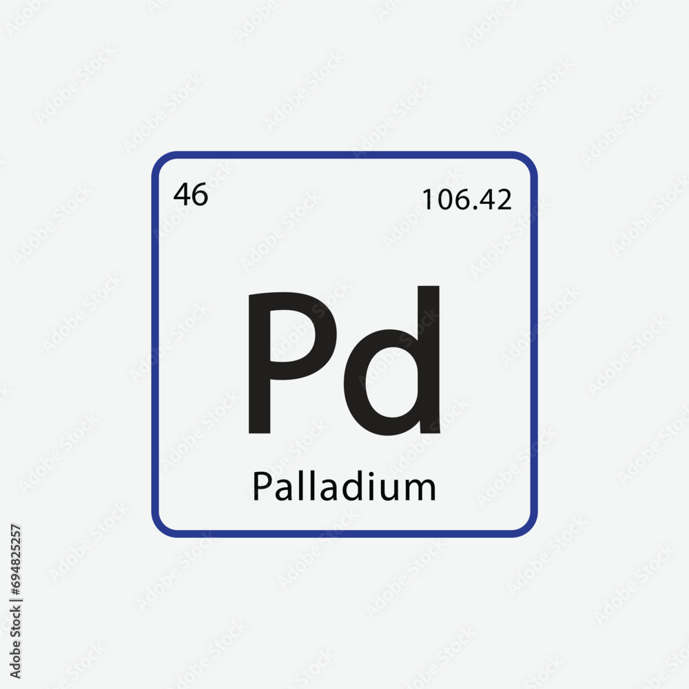 periodic table icon vector flat style periodic table icon vector flat style