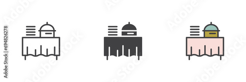 Setout different style icon set