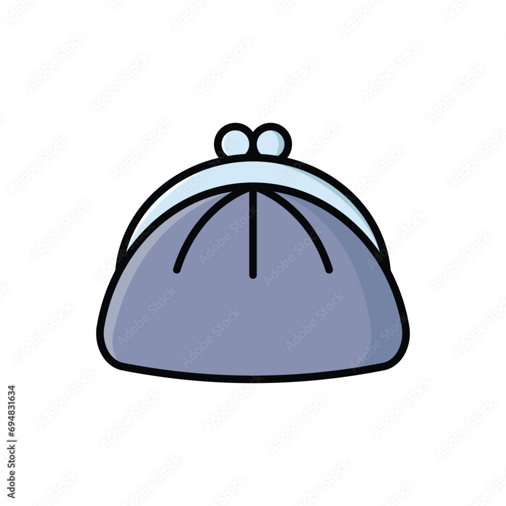 Obraz premium purse icon vector design template simple and clean