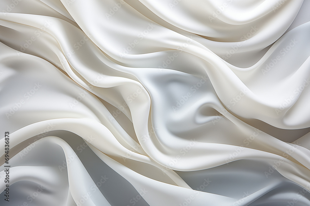 Abstract Realistic Photo of a Beautiful Waving White Texture, Abstract Realistic Photo of a Beautiful Waving White Texture,