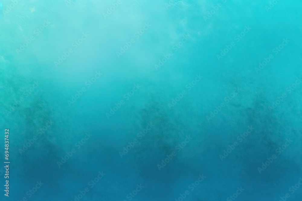 Turquoise Blue gradient background smooth, seamless surface texture