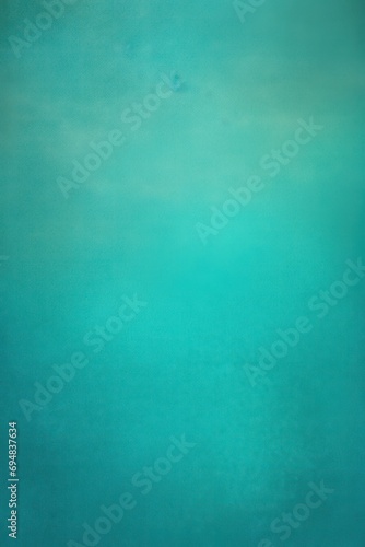 Turquoise gradient background grainy noise texture