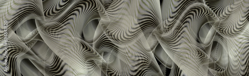 Digital flow beauty motion abstract, modern decorative illustration