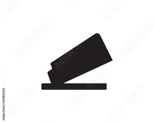 Eraser icon vector symbol design illustration