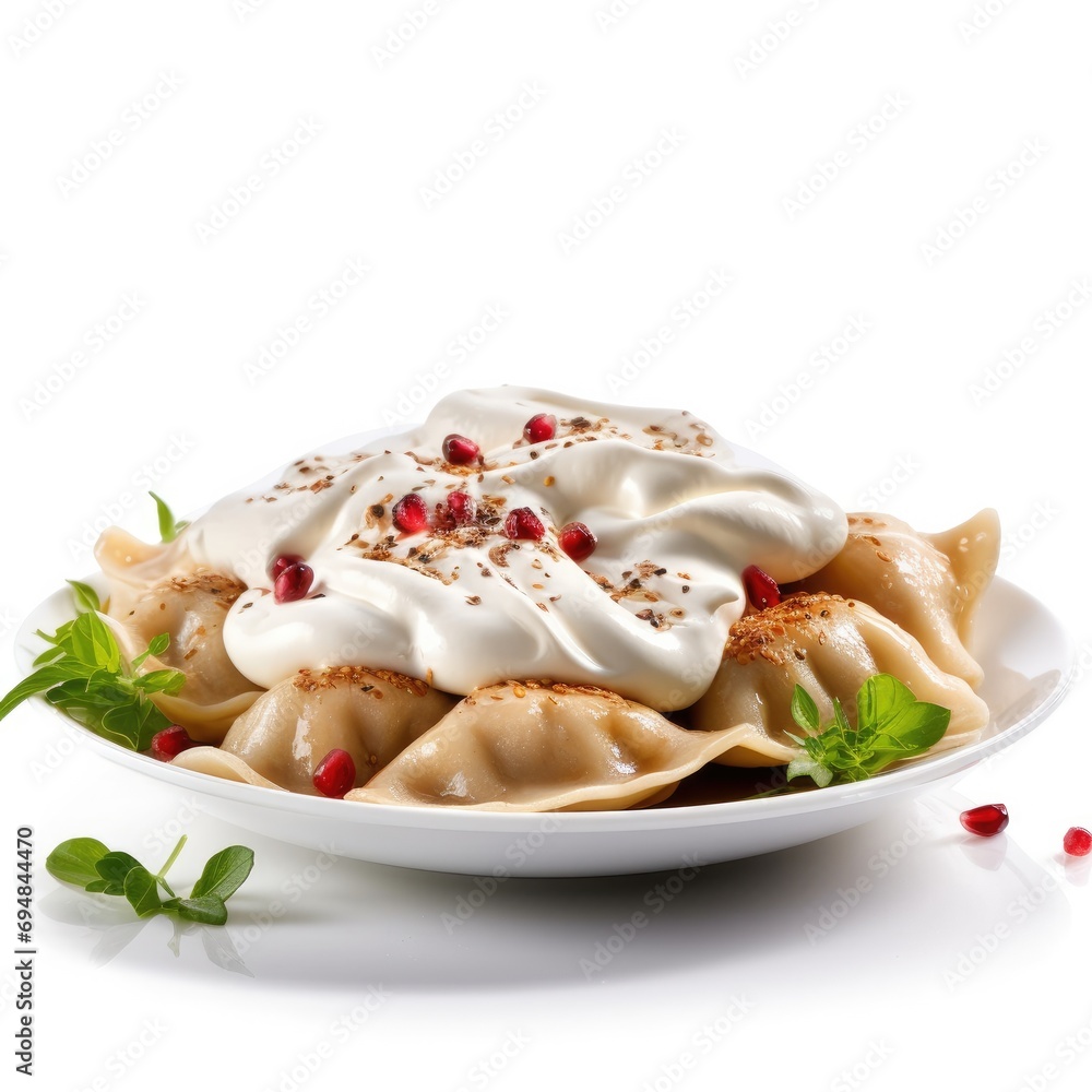 Whole-Wheat Flour Pelmeni w Sour Cream