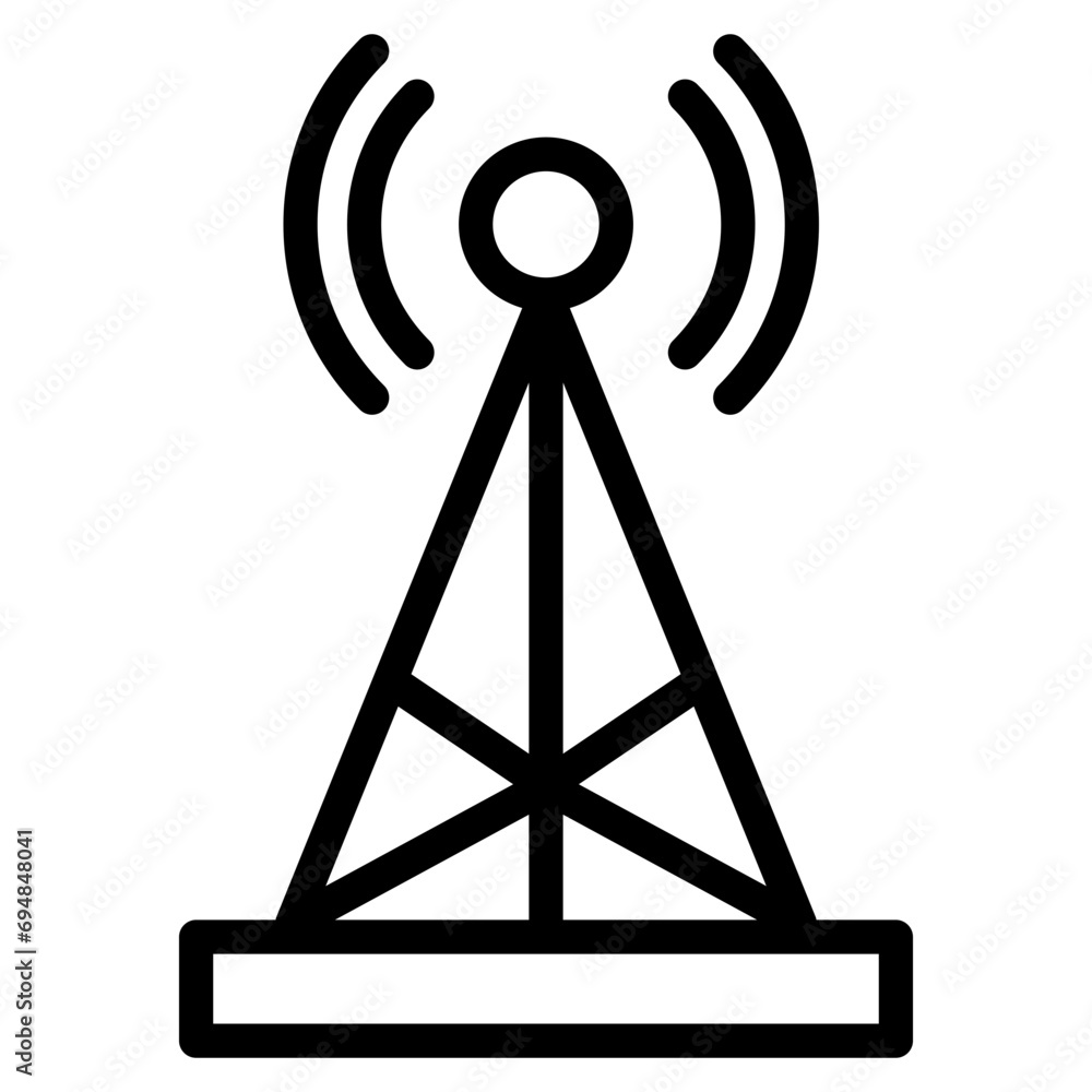 radio tower line radio tower line