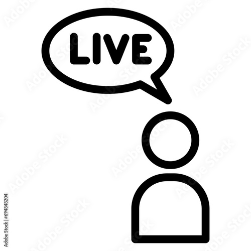 radio host line