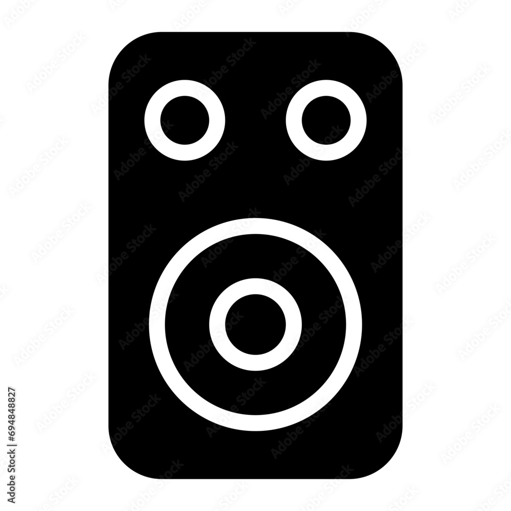 speaker glyph speaker glyph