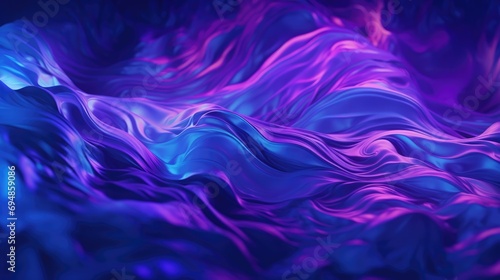 Abstract liquid background in electric neon colors.