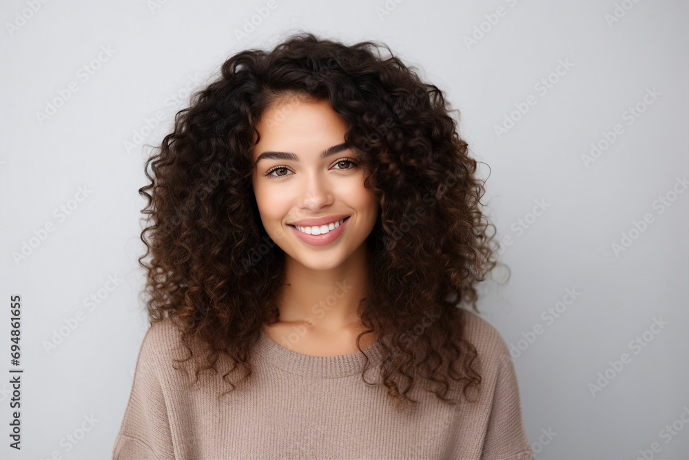 Charming attractive lady with natural flawless beauty made by generative ai Charming attractive lady with natural flawless beauty made by generative ai