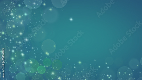 Abstract colorful background. Green color gradient background. simplistic wallpaper. Paper cut.