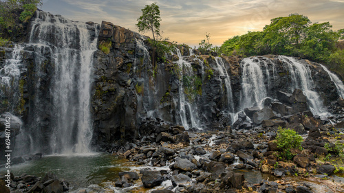 Chiumbe waterfalls, Lunda Sul, Angola photo