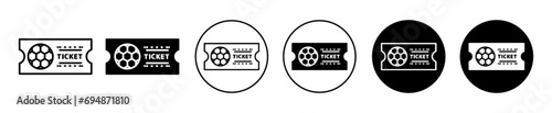 Football tickets icon. volleyball soccer game tournament match in stadium paper ticket symbol set.  football world cup championship field league sport entry pass coupon ticket vector.   photo