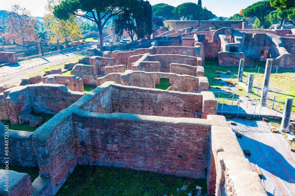 Gymn of Terme di Nettuno (Roman baths of Neptune), Ostia Antica