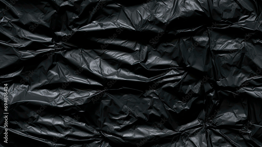Textured black plastic garbage bag, seamlessly tiled for continuous patterns.
Textured black plastic garbage bag, seamlessly tiled for continuous patterns.