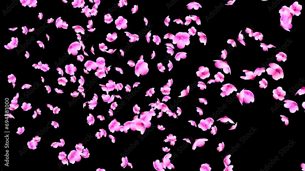 3d render floral Background 3d render floral Background