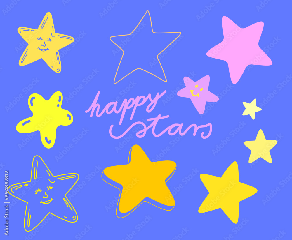 set of stars set of stars