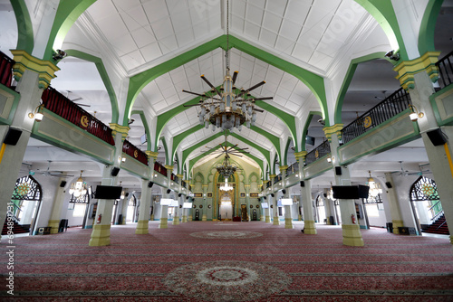 The Prayer Hall, Sultan Mosque (Masjid Sultan), Singapore photo
