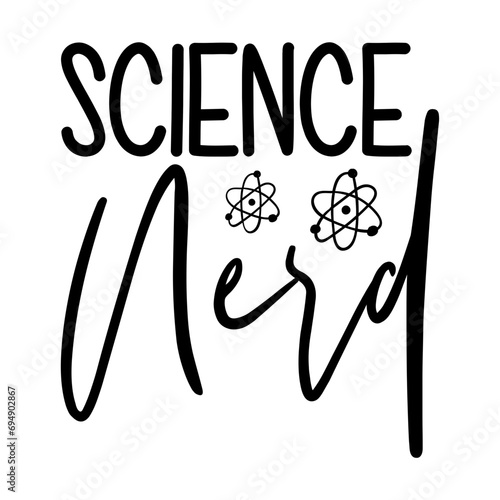 Science Nerd Svg