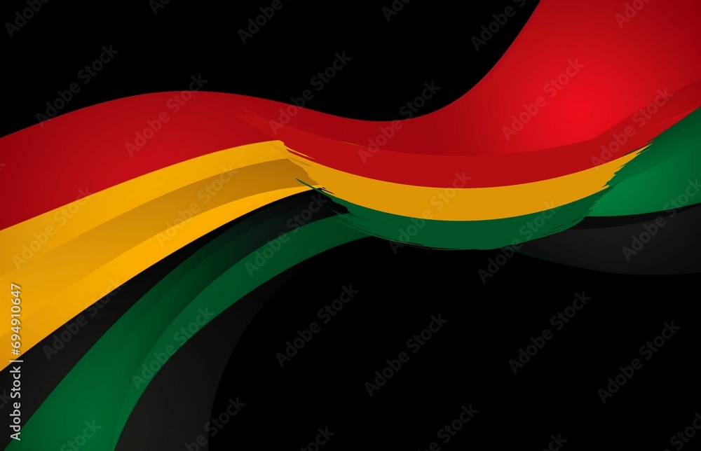 happy black history month wishing card and social media post background happy black history month wishing card and social media post background