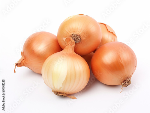 Wallpaper Mural onions on a white background Torontodigital.ca