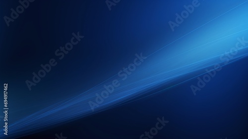 Abstract Blue Light Streaks on Dark Gradient Background for Creative Design Use
