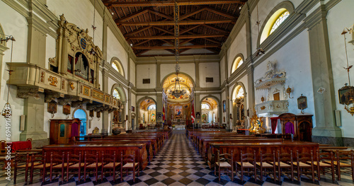 interior of the Duomo  Palmanova  Italy
