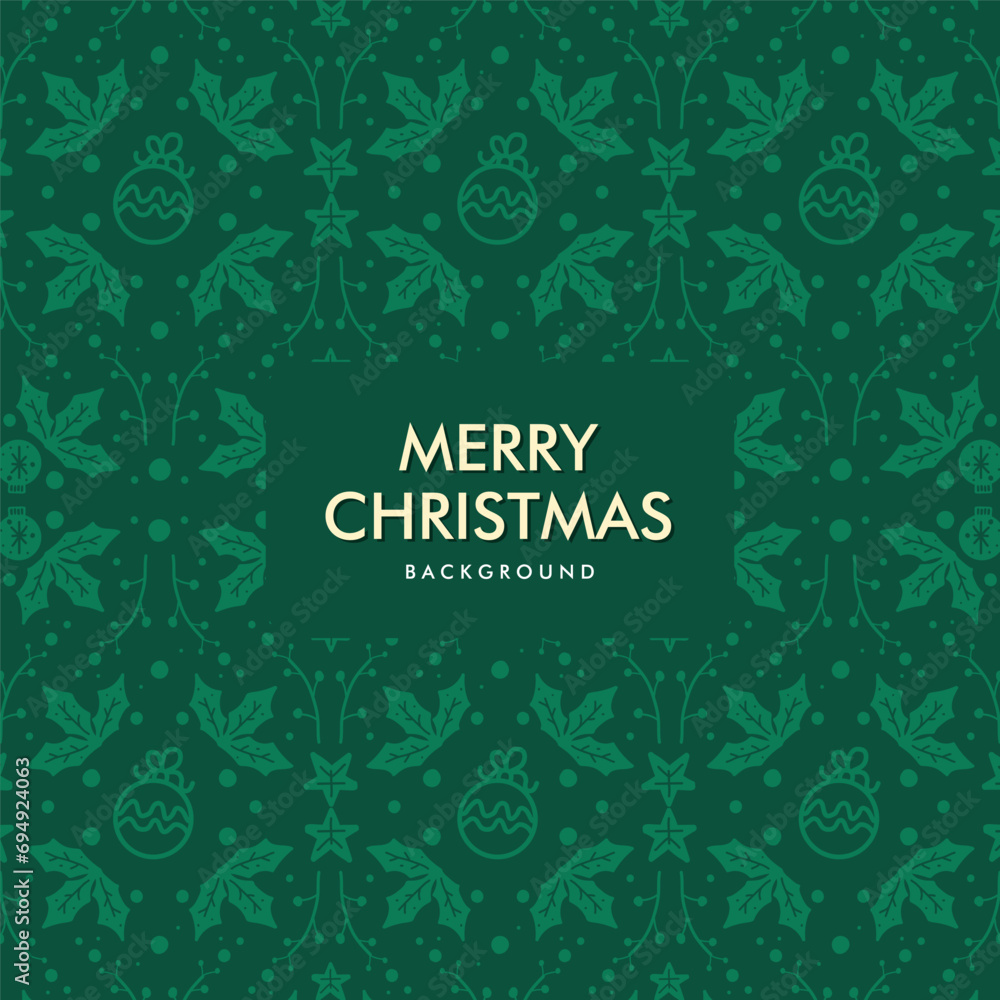 green christmas background