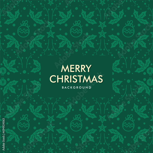 green christmas background