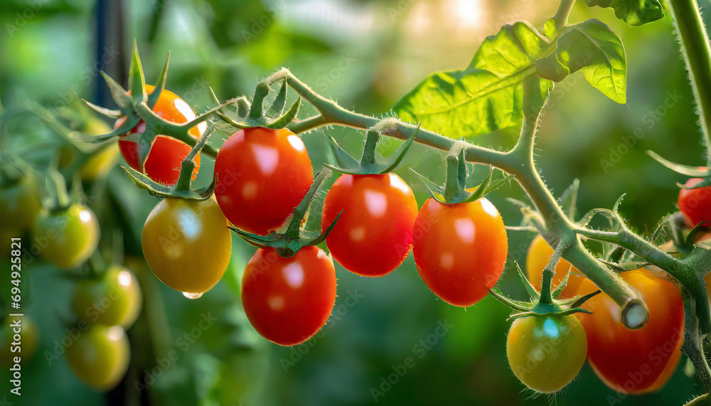 Ripe Red Tomato: Fresh and Organic Harvest for Healthy Eating