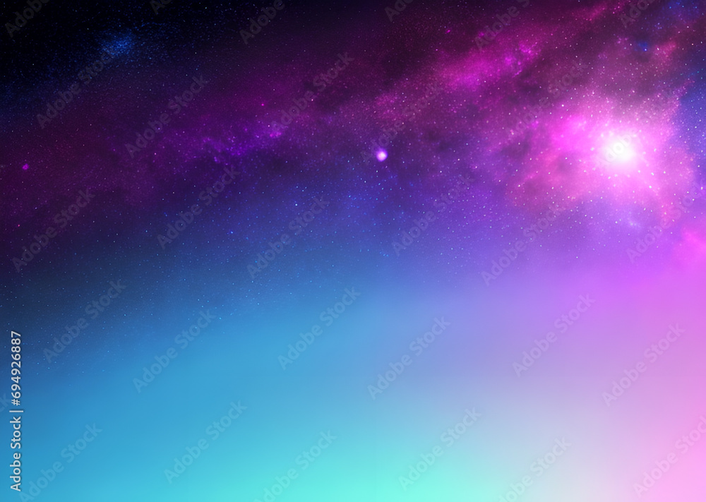 Fototapeta premium Space futuristic bright background ,Generative AI