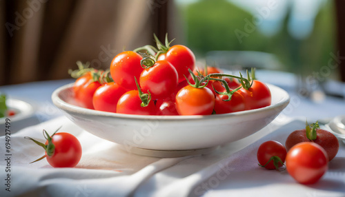 Fresh Organic Tomato: Ripe and Delicious Red Vegetable for Healthy Eating