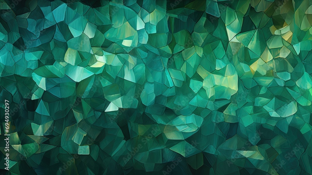 Digital Art of emerald gemstone texture gradient background Digital Art of emerald gemstone texture gradient background