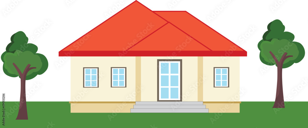 house  illustration