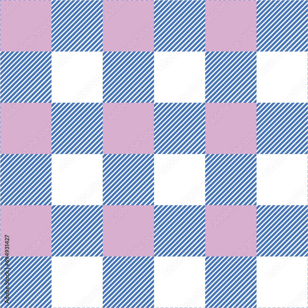 Seamless Gingham Pattern