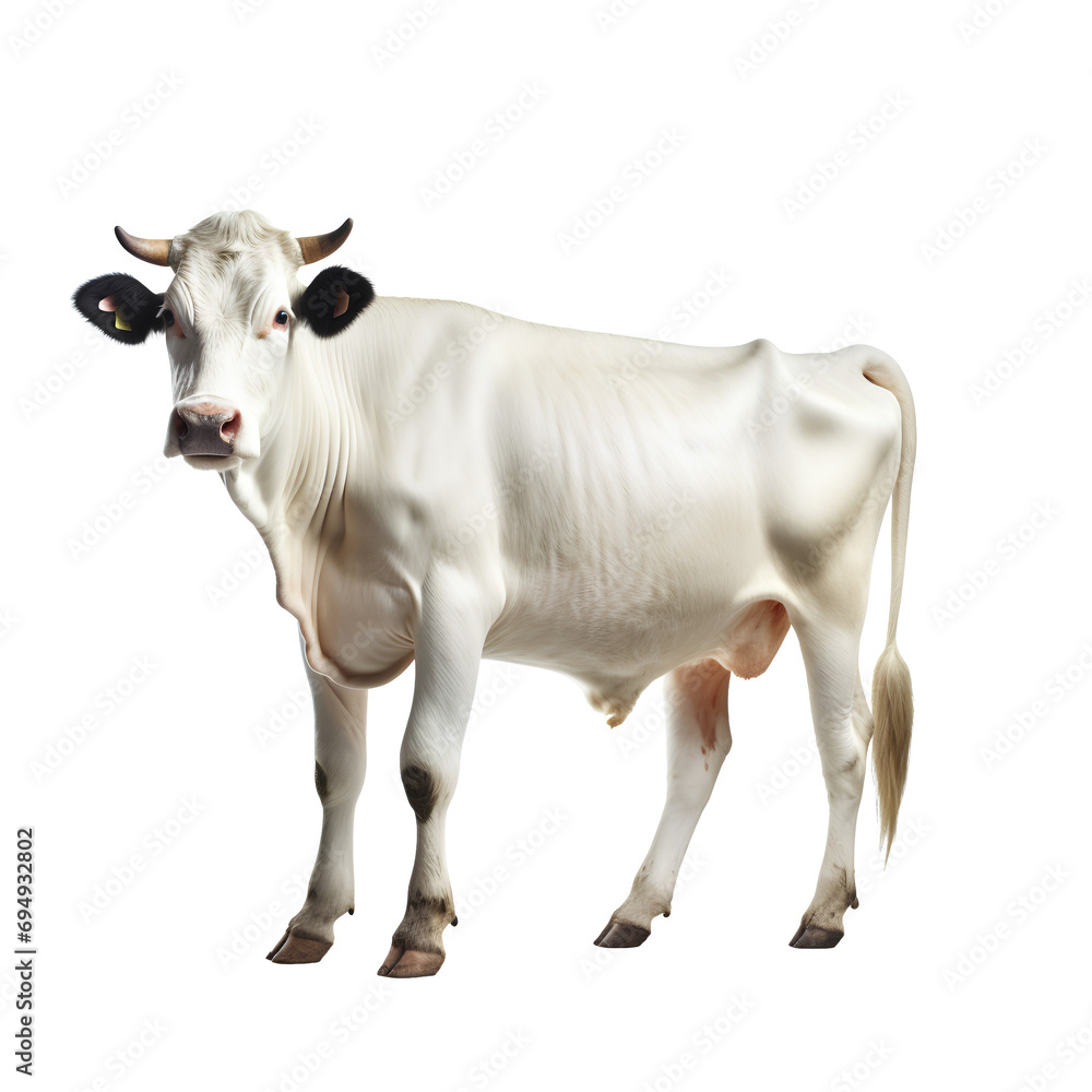 Cow on transparent background PNG