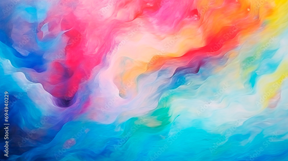 colorful paint background with abstract texture