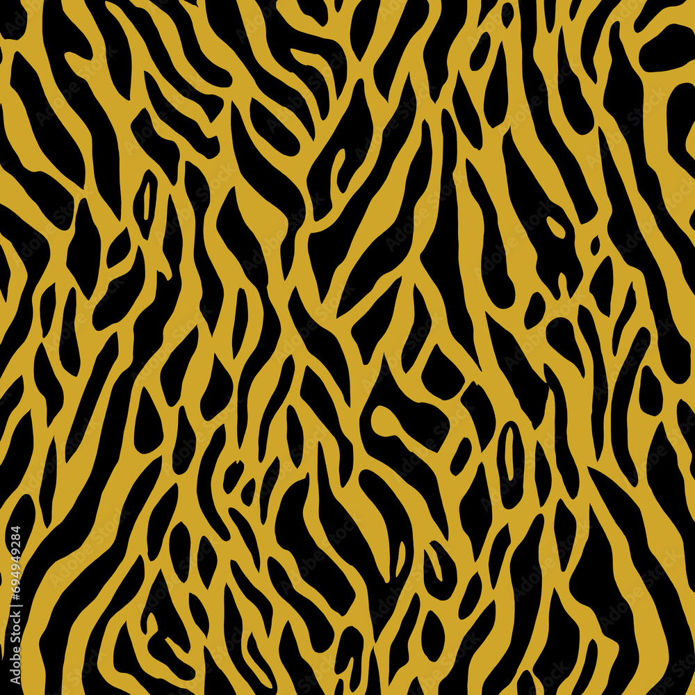 Seamless leopard, tiger, zebra texture, mixed animal print. Seamless leopard, tiger, zebra texture, mixed animal print.
