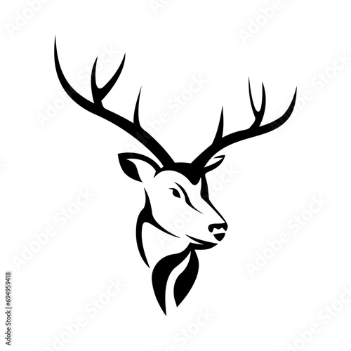 Deer head vector image © ABUBUCKAR